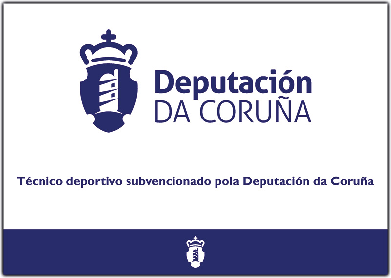 Técnico deportivo subvencionado pola Deputacion da Coruña